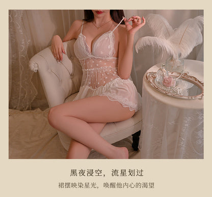 Sheer Lace Babydoll Nightie