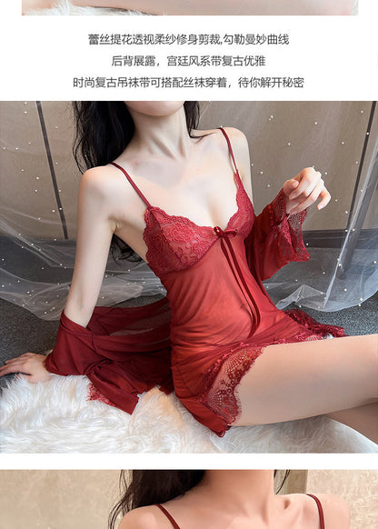 Plus Size Sheer Chemise