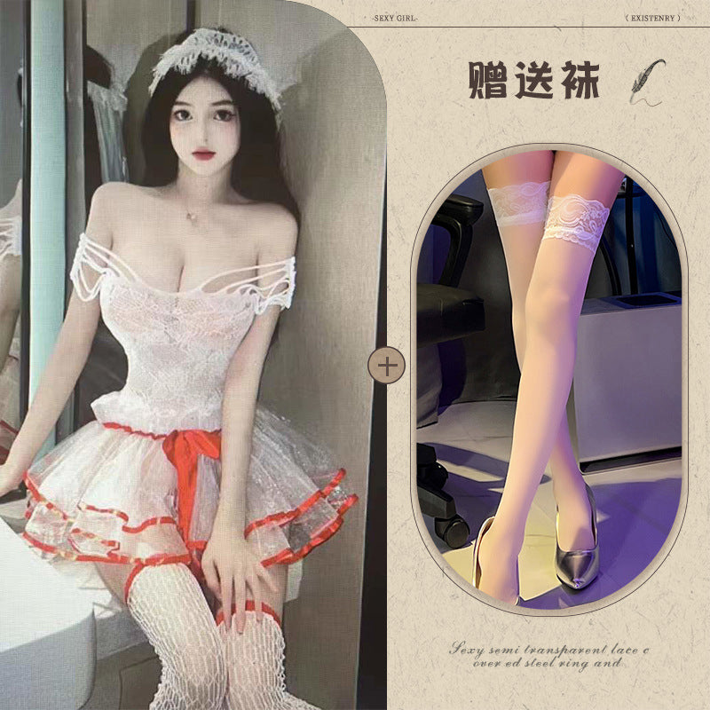 Sheer Slit Nightdress