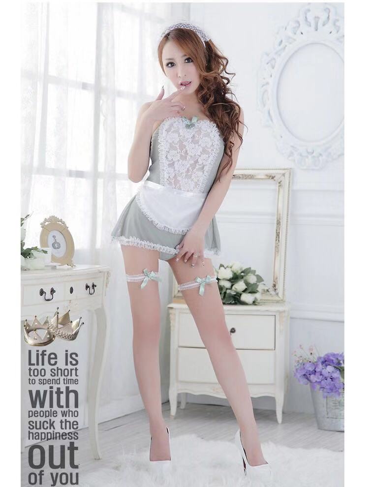 Maid Lace Apron Set