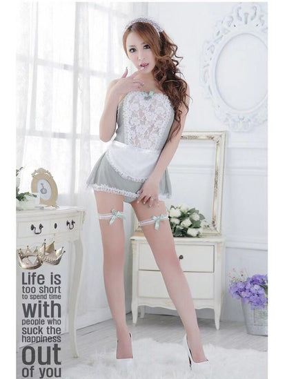 Maid Lace Apron Set