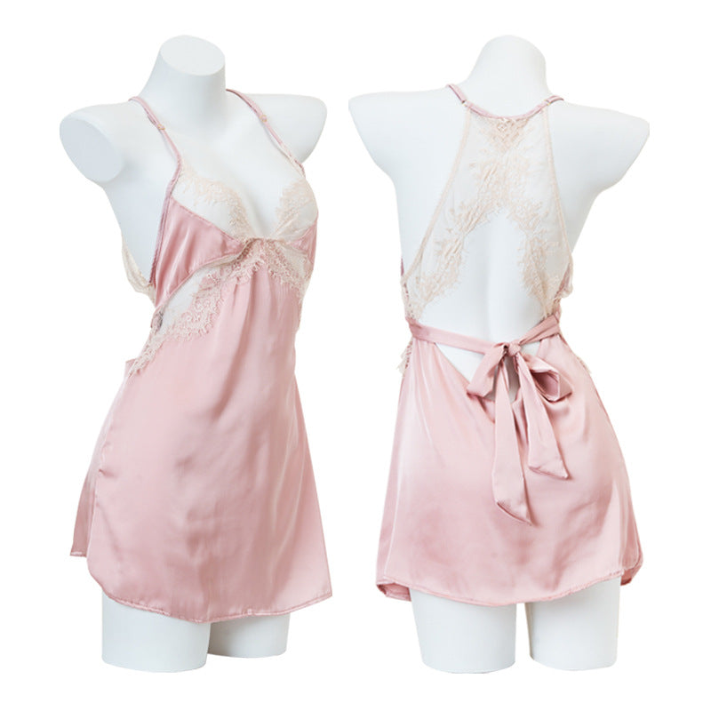 Silk Slit Nightdress