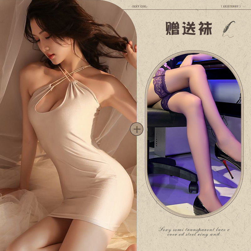 Secretary Lace Teddy Set