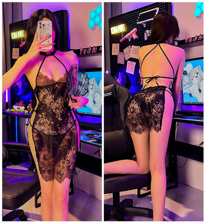 Chinese Qipao Nightdress 