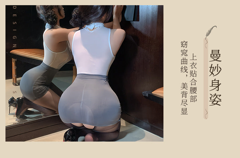 Secretary Lace Lingerie Set