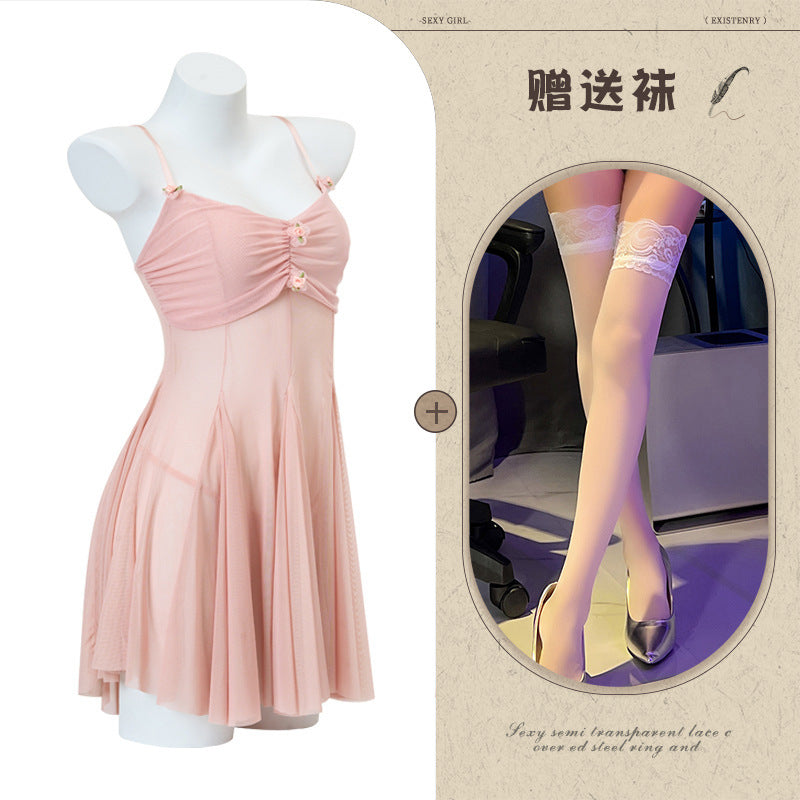 Transparent Slip Dress