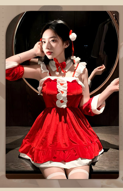 Velvet Lolita Christmas Robe