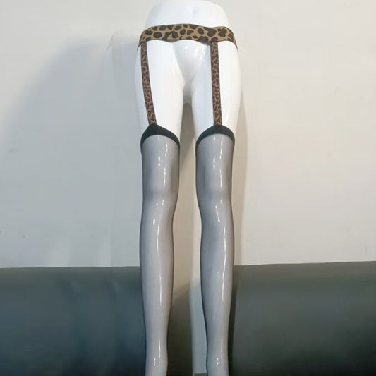 Leopard Garter Set