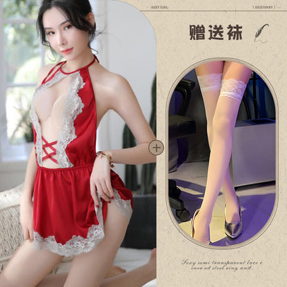 French Maid Lingerie Costume Set