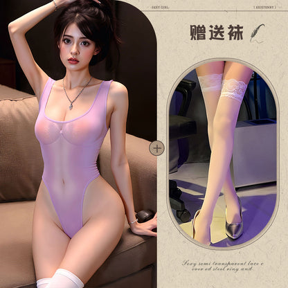 Sheer Mesh Bodysuit