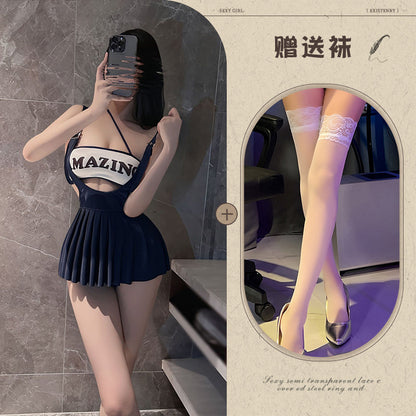 Strapless School Dress