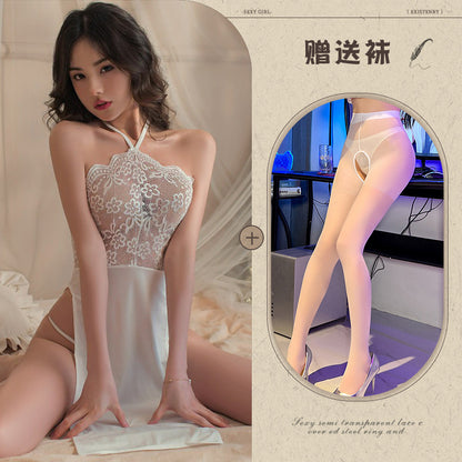 High-Slit Nightdress