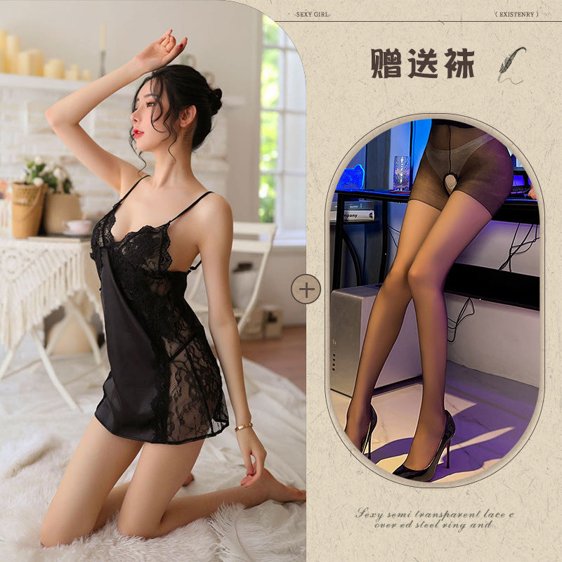 Silk Lace Chemise