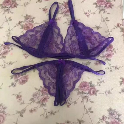 Sheer Bralette Set