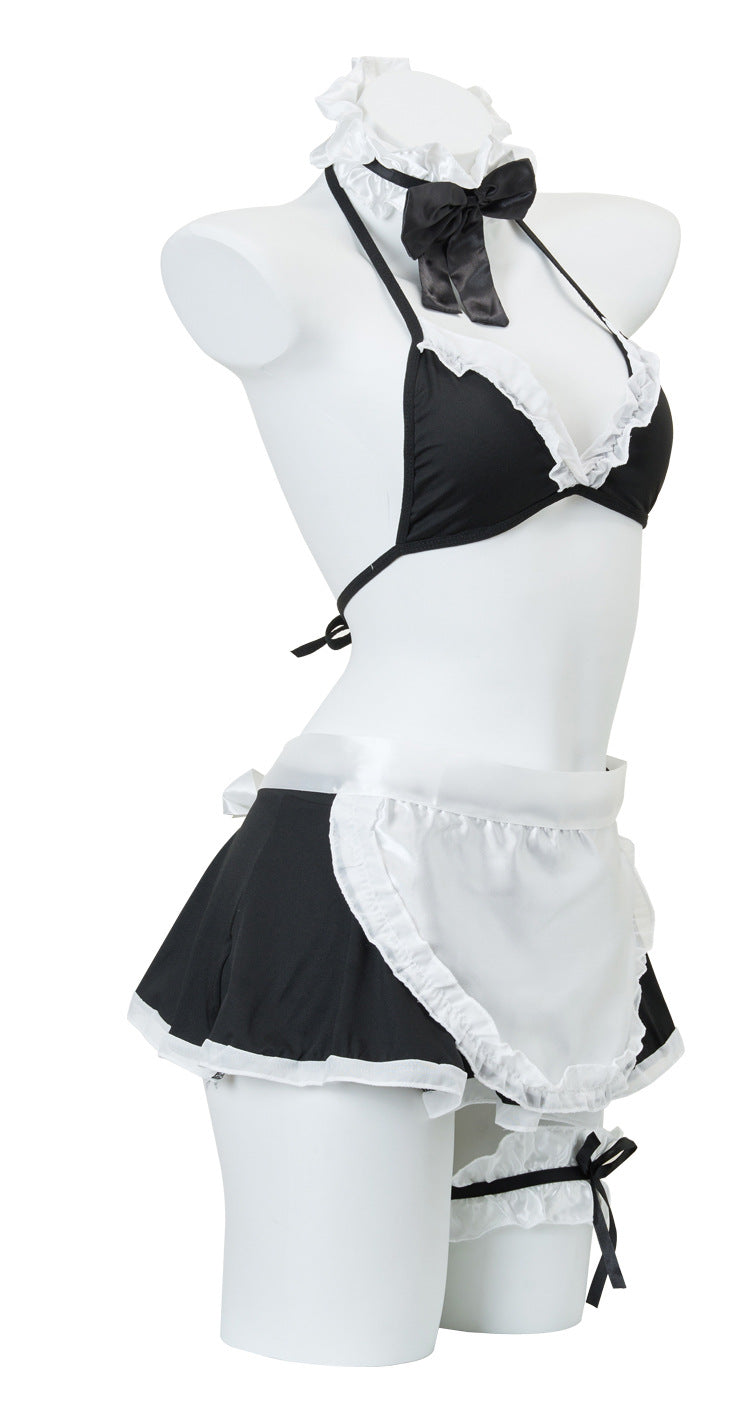 Maid Open Crotch Set