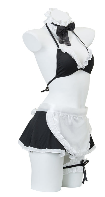 Maid Open Crotch Set