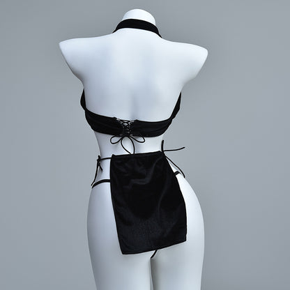 High-Slit Qipao Teddy