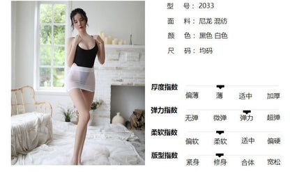 High-Slit Swimwear Bodysuit