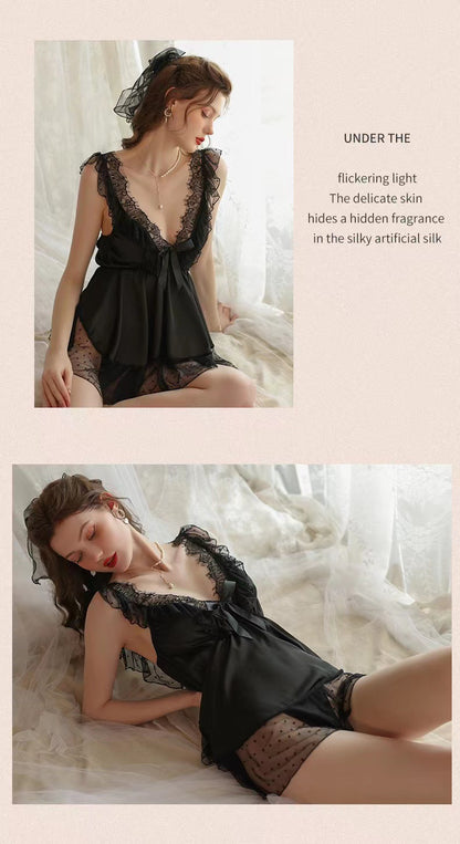 Sheer Lace Chemise