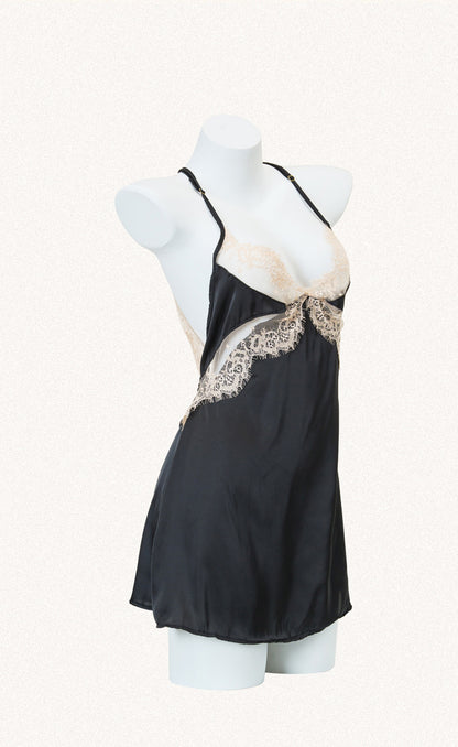 Silk Slit Nightdress