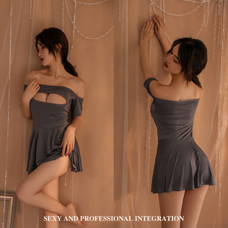 Sheer Cut-out Nightie