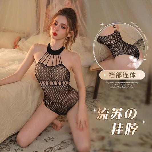 Mesh Corset Teddy
