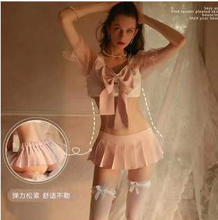 JK Schoolgirl Roleplay Lingerie Set