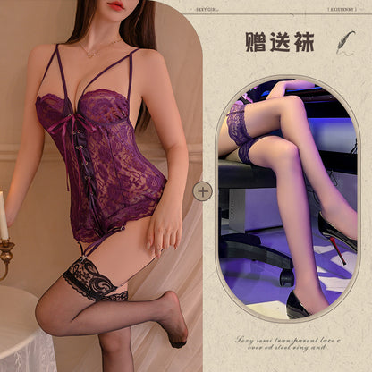 Sheer Corset Bodysuit