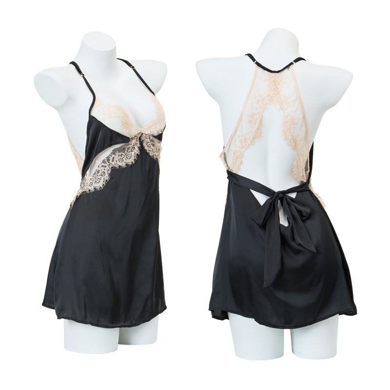 Silk Slit Nightdress