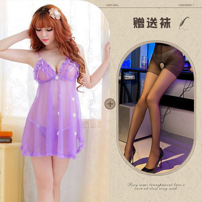 Transparent Slip Dress