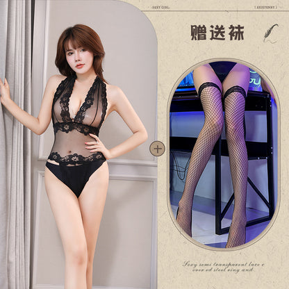 Sheer Lace Bodysuit