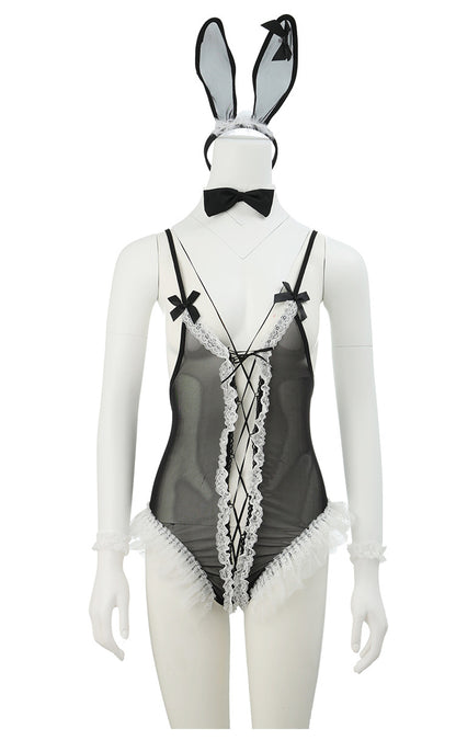 Bunny Open Crotch Set 