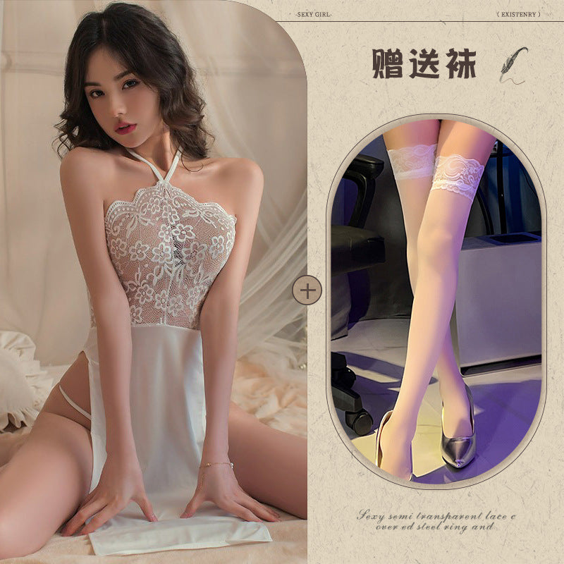 High-Slit Nightdress