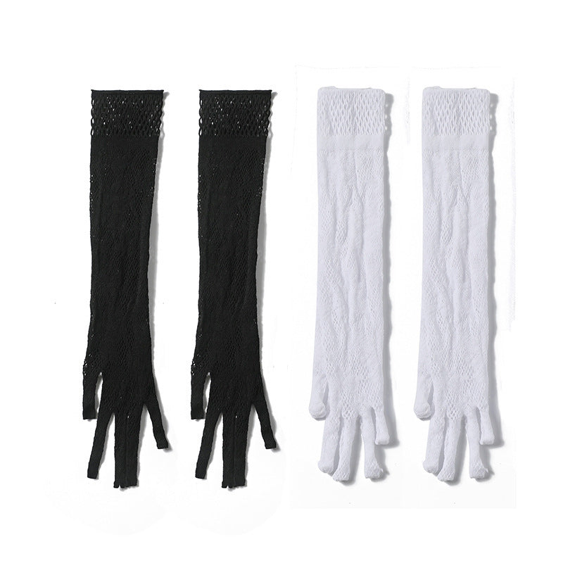 Lace Gloves & Stockings