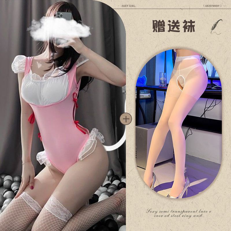 Maid Apron Jumpsuit