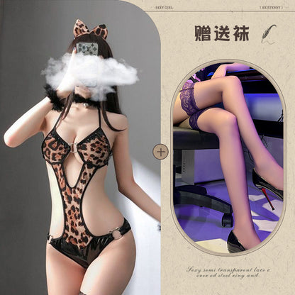 Leopard Catwoman Set