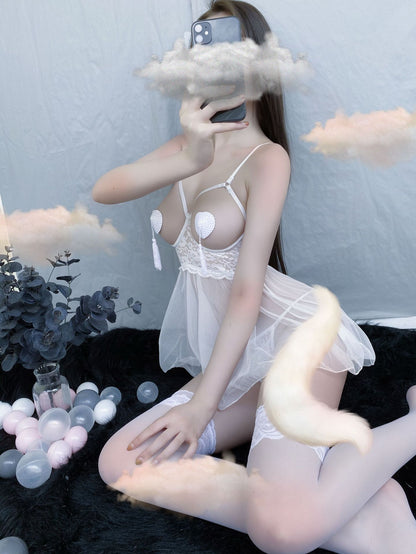 Sheer Push-up Chemise