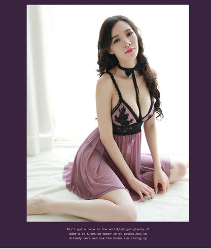 Summer Sheer Chiffon Nightdress