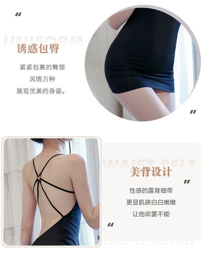 Silk Secretary Dress