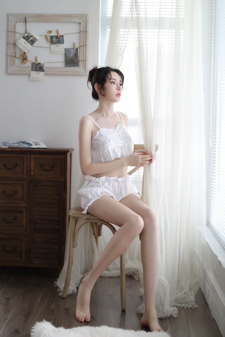 Strapless Lace Teddy Set 