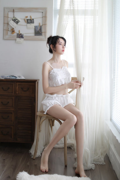 Strapless Lace Teddy Set 