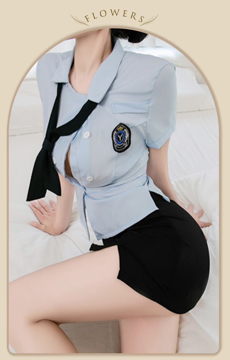 Cop Role Play Lingerie Set