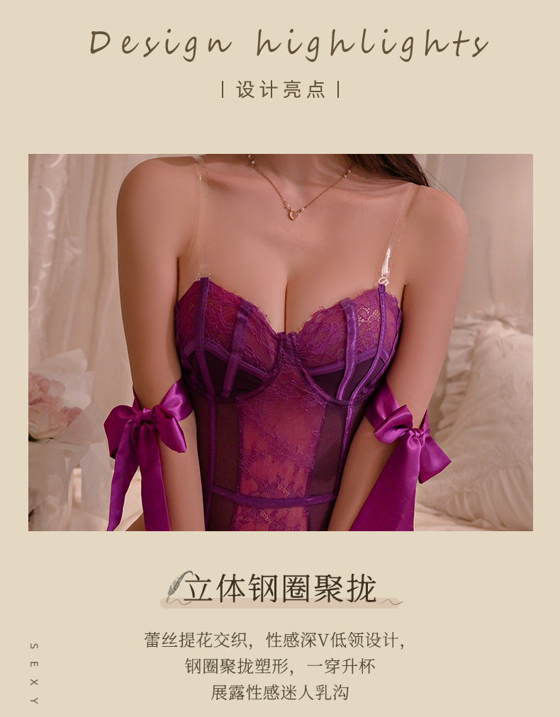Lace Underwire Teddy