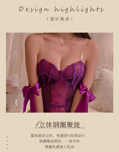 Lace Underwire Teddy