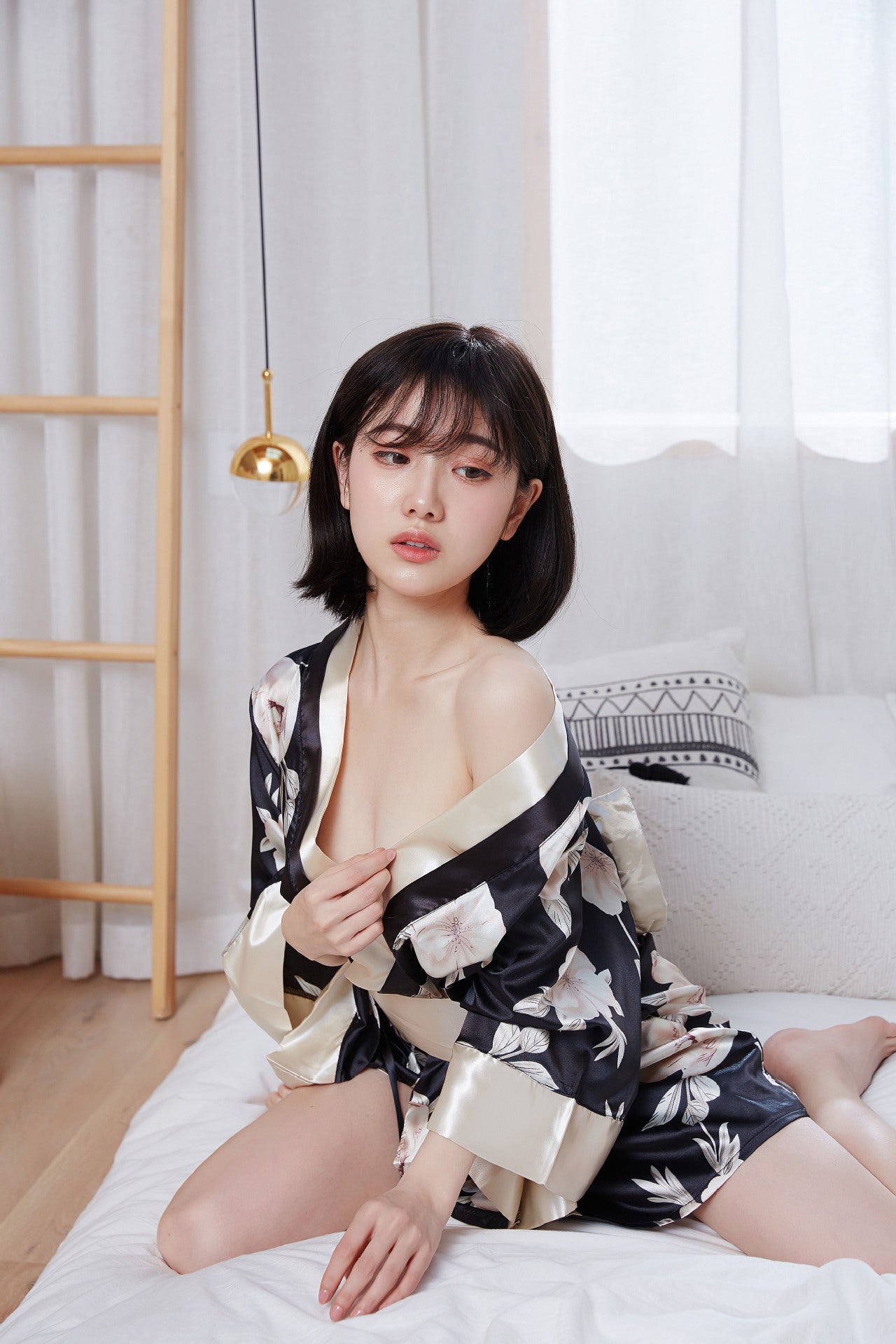 Floral Kimono Set
