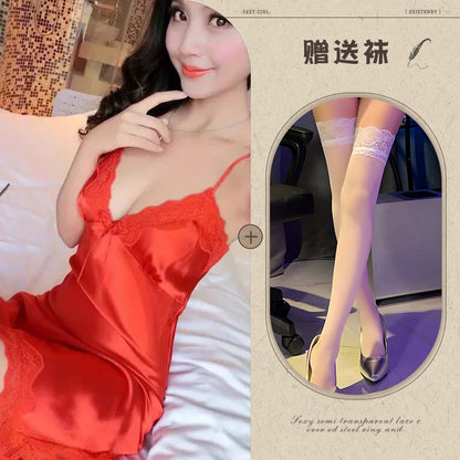 Plus Size Sheer Chemise