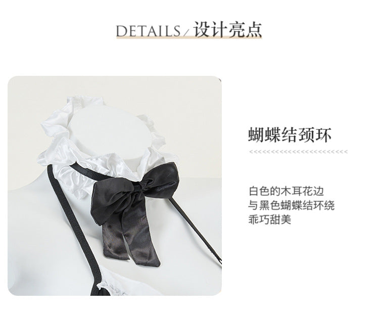 Maid Open Crotch Set