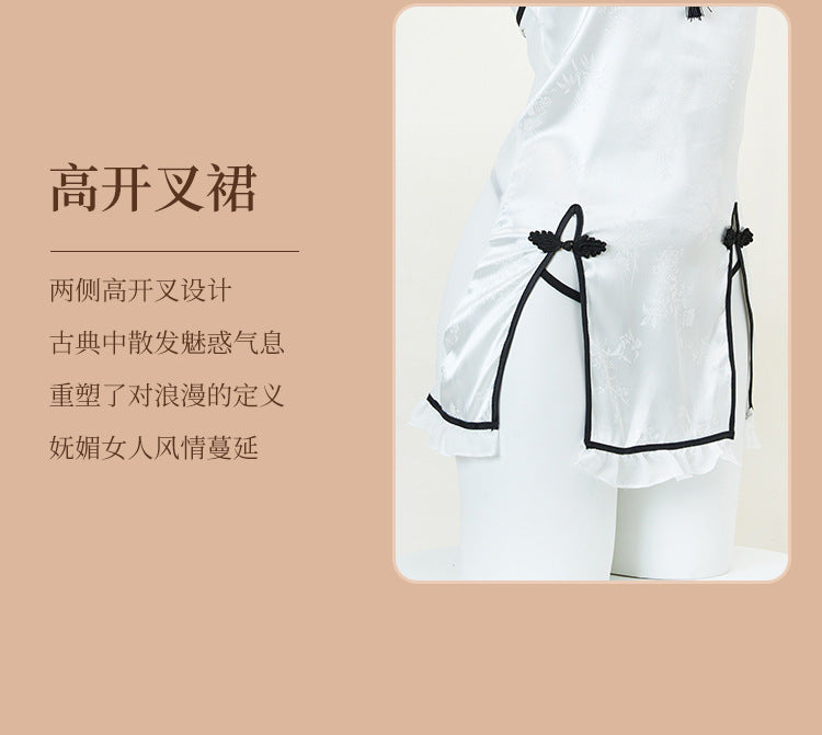 Sheer Qipao Lingerie