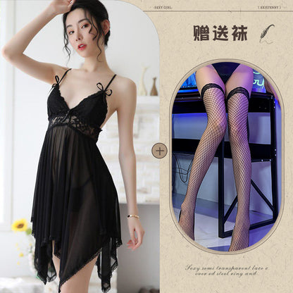 Transparent Lace Chemise