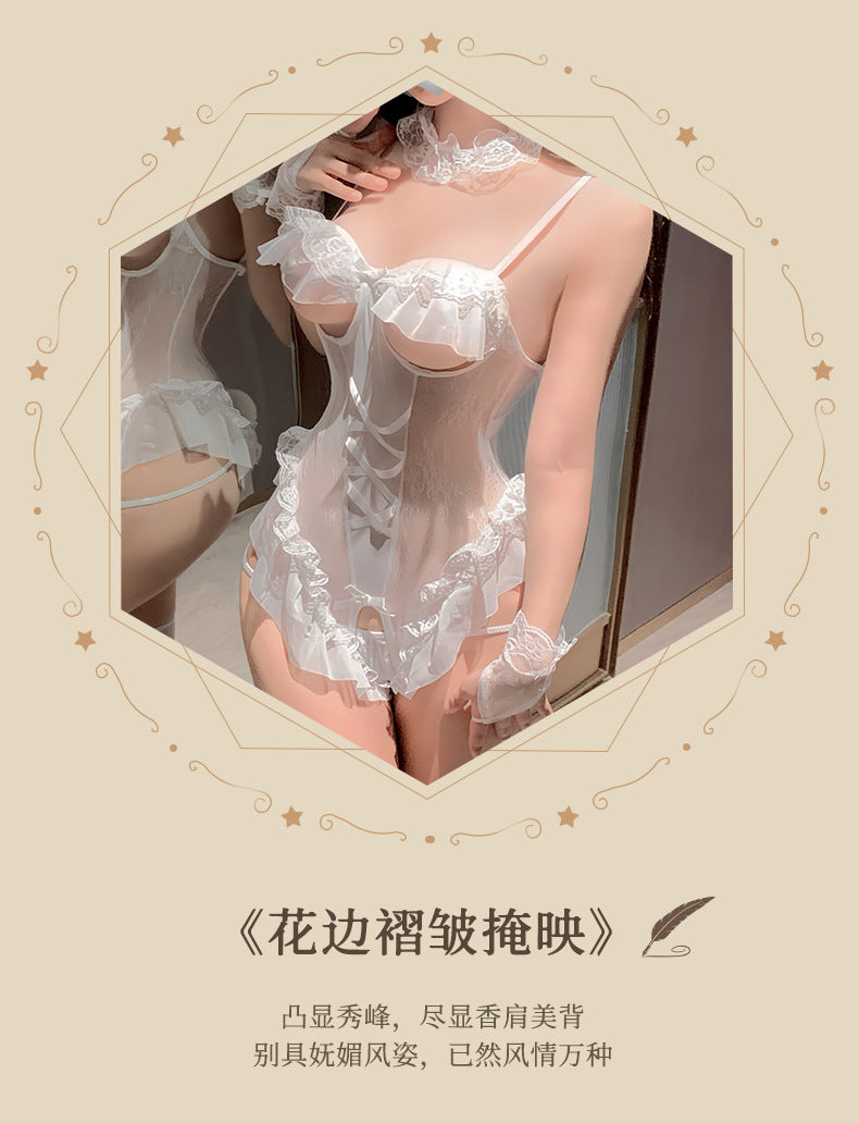 Bunny Lace Teddy Costume 